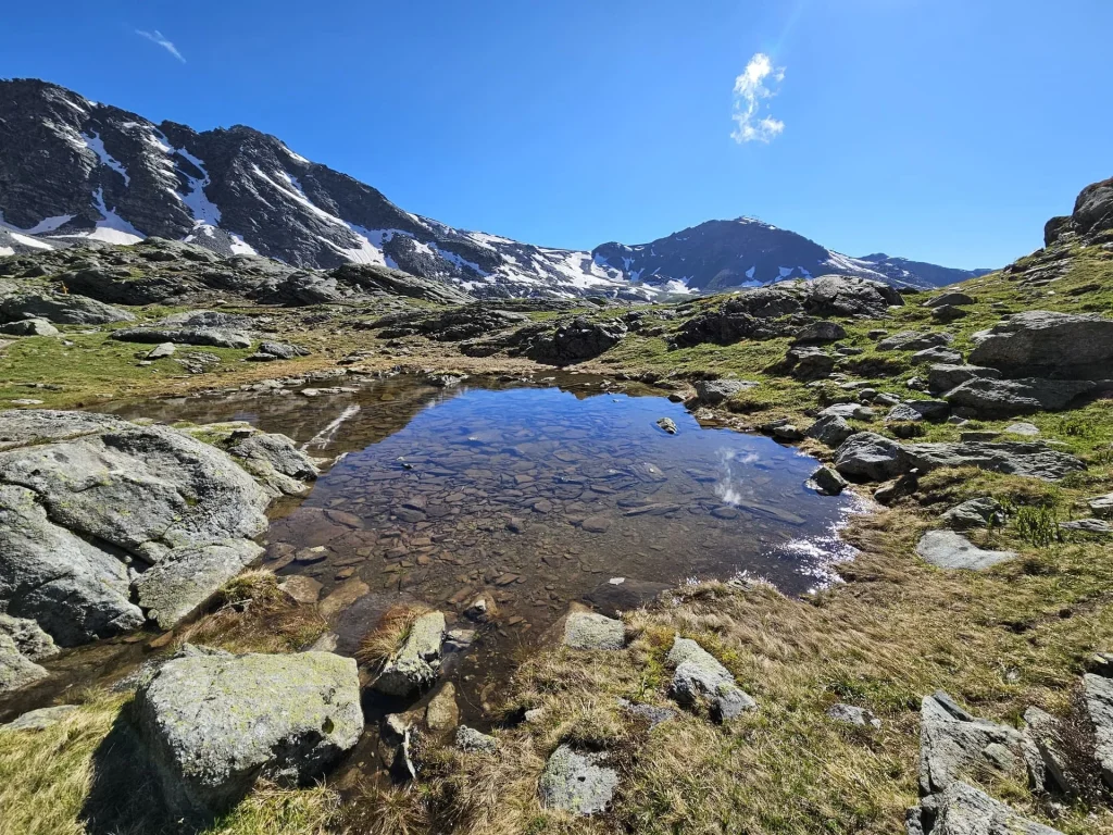 Lac du Borgne à Méribel Mottaret