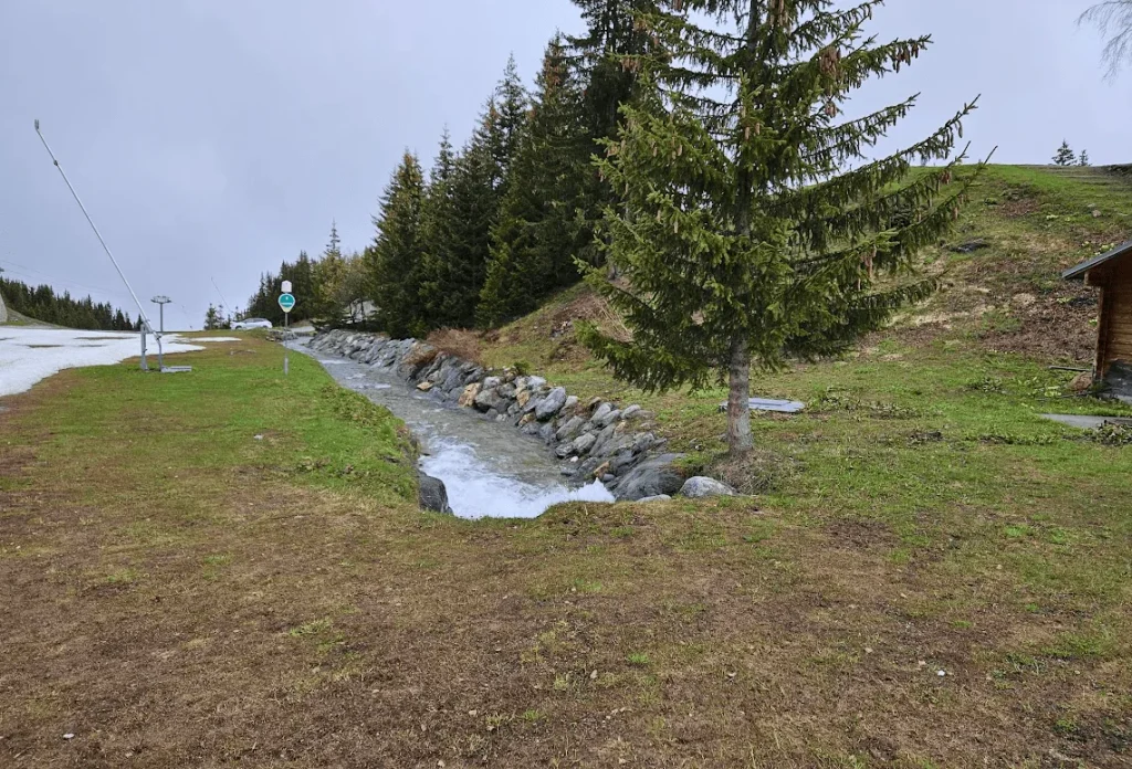 Ruisseau des Verdons à Cuurchevel