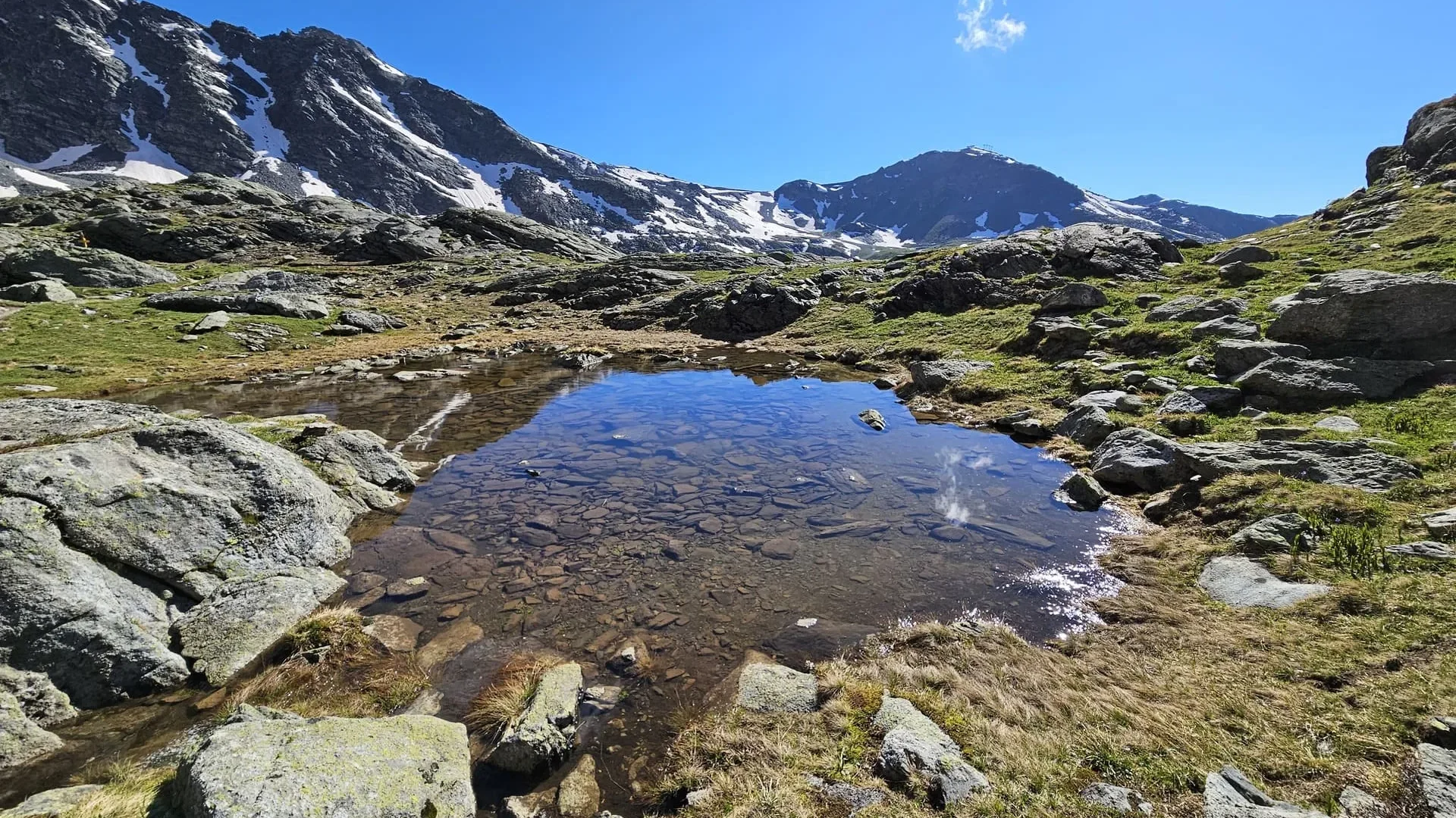 Lac du Borgne à Méribel Mottaret