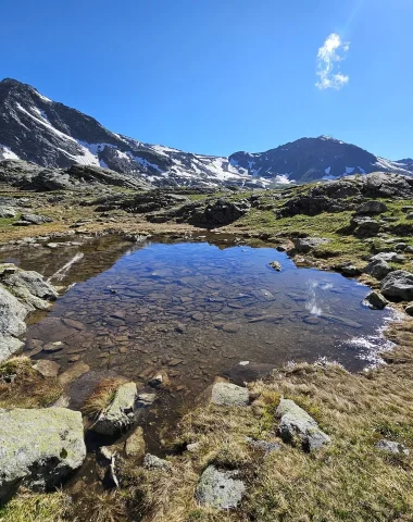 Lac du Borgne à Méribel Mottaret