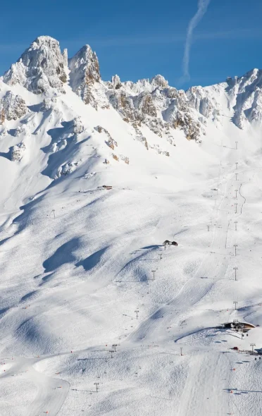 Meribel paysage - societe des 3 vallées