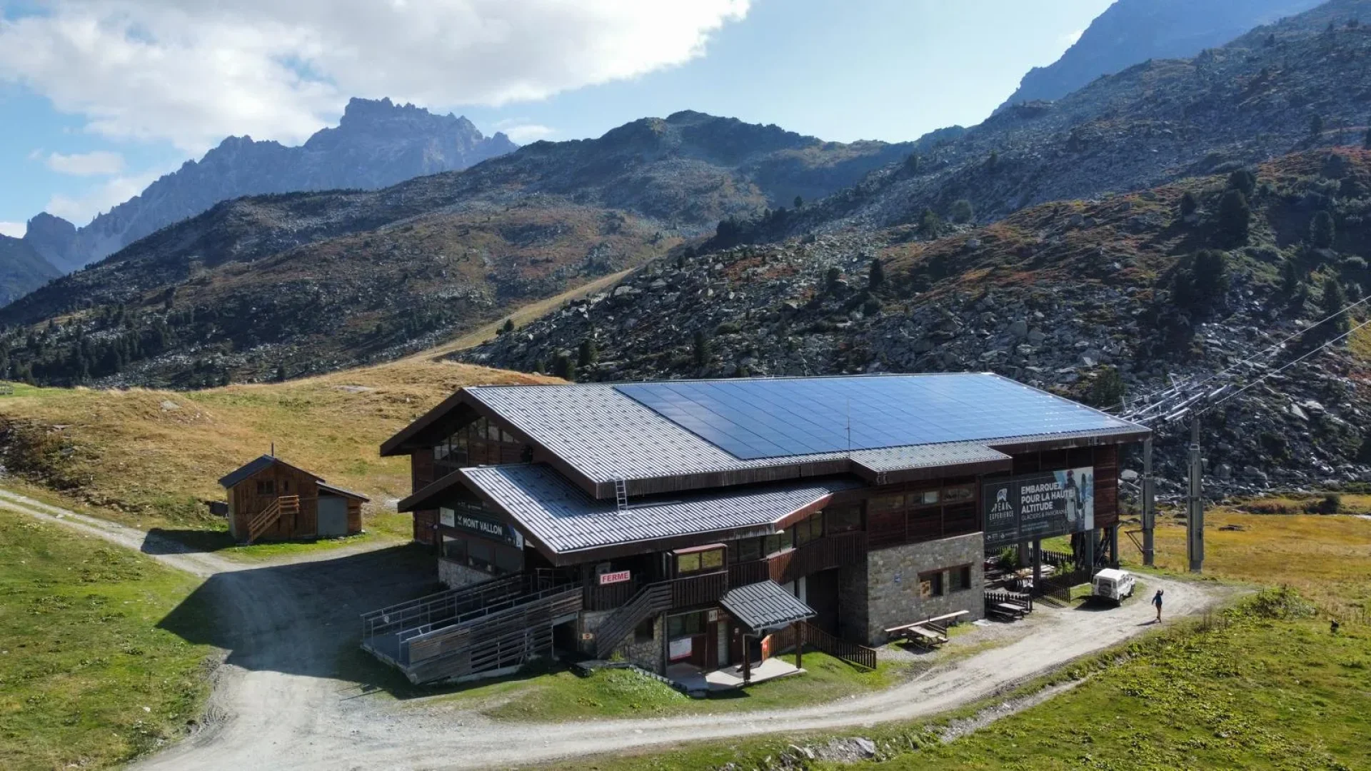 Centrale photovoltaïque du Mont Vallon (Mottaret)