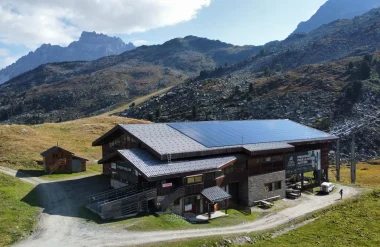 Centrale photovoltaïque du Mont Vallon (Mottaret)