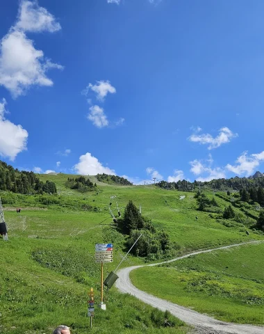 Piste de l'Eclipse à Courchevel