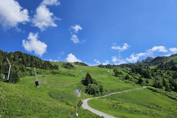 Piste de l'Eclipse à Courchevel