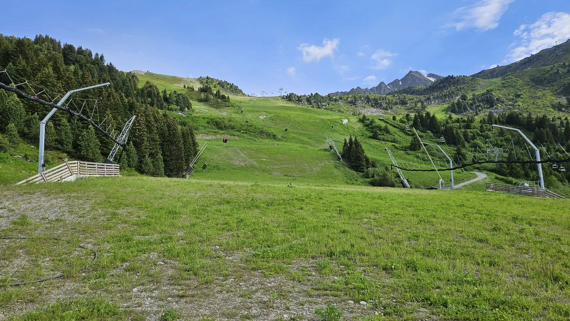 Piste de l'Eclipse à Courchevel